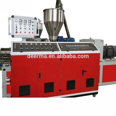 Twin Screw PVC Cable Trunk Making Machine for Speed Production